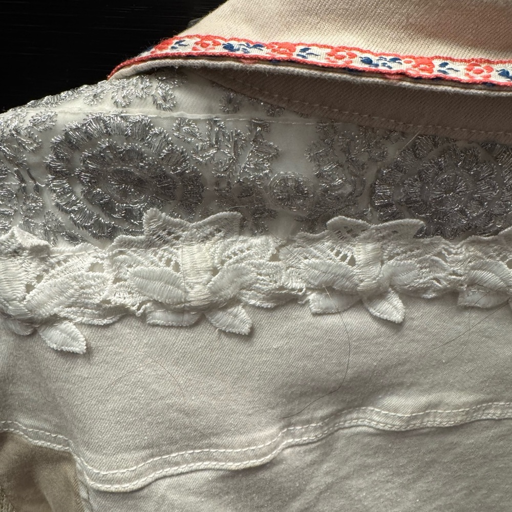 Patchwork Denim Jacket - image 6